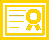 Vector image of a certificate.