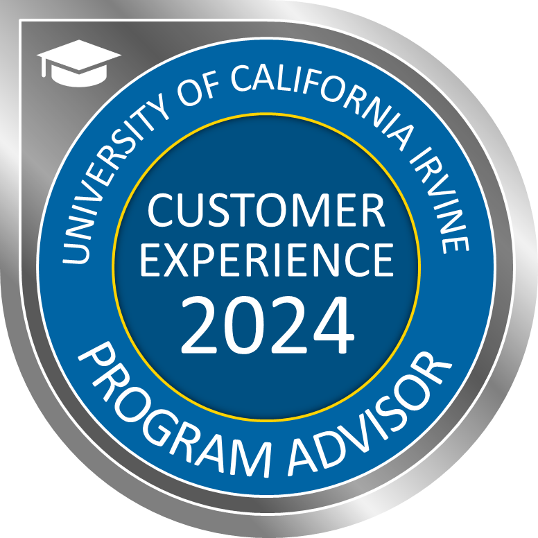 UCI Customer Experience Program Advisor Member Badge.